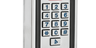 Elektromos, számkódos zár